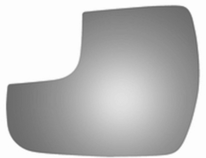 Toyota Sienna 2017 Driver Left Side Mirror Glass Lower Flat