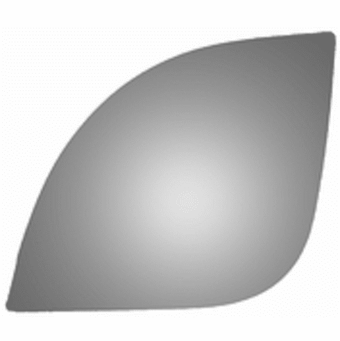 Toyota Sienna 2017 Driver Left Side Mirror Glass Upper Convex