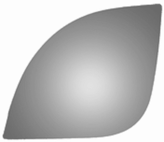 Toyota Sienna 2017 Driver Left Side Mirror Glass Upper Convex