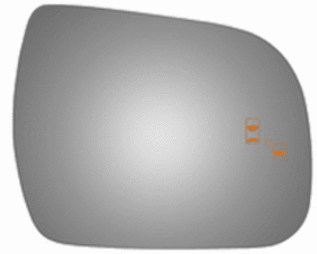 Toyota Sienna 2018 Passenger Right Side Mirror Glass Lower Convex