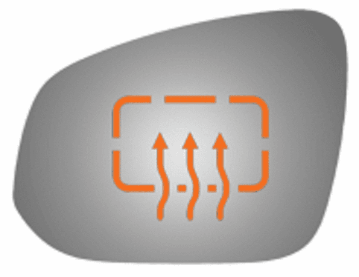 Toyota Tacoma 2016 2017 2018 2019 2020 2021 2022 Left Driver Side Mirror Glass Heated