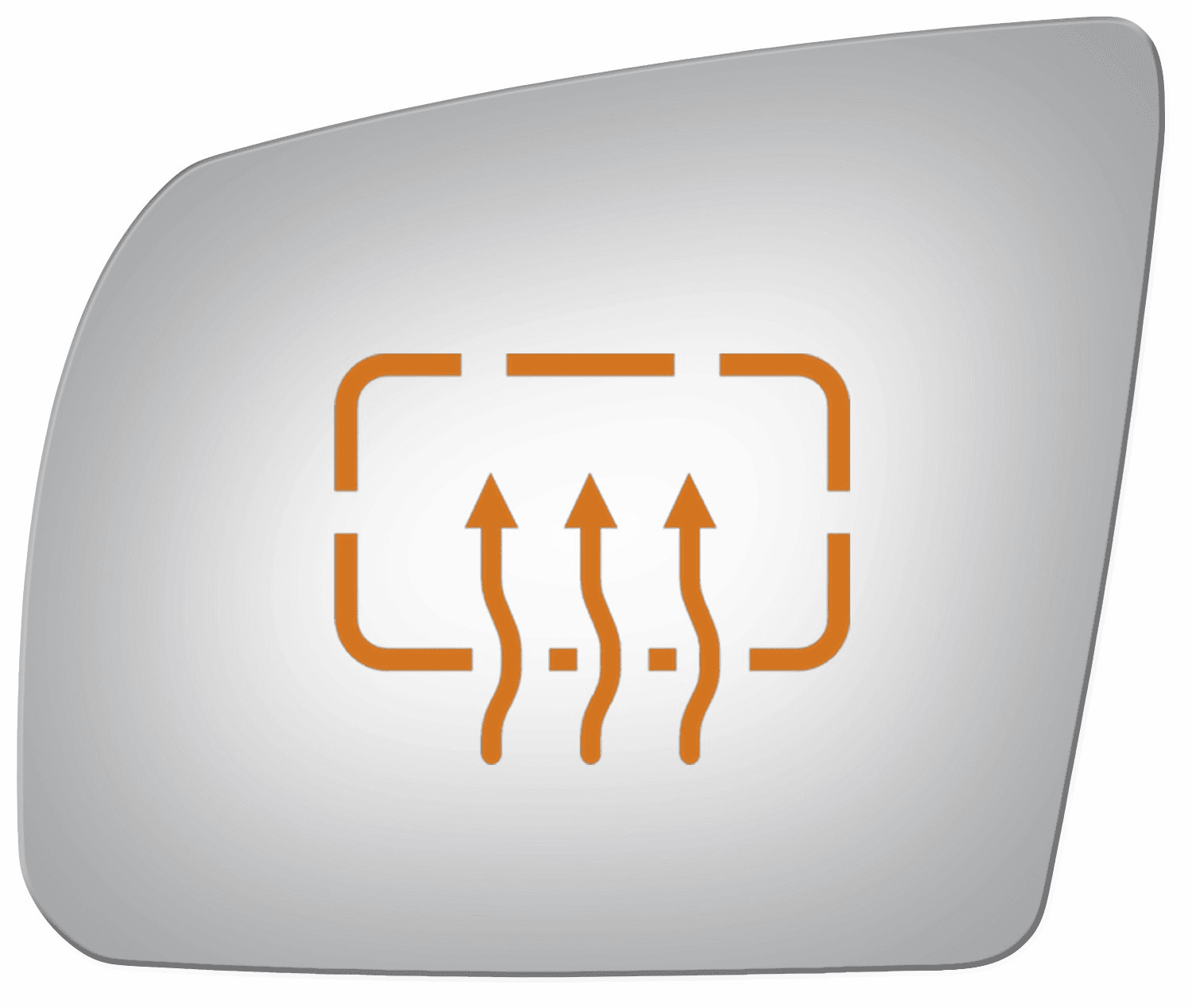 Toyota Tundra 2007 2008 2009 2010 Driver Side Heated Mirror Glass