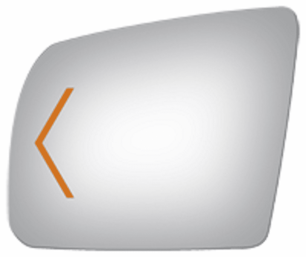 Toyota Tundra 2007 2008 2009 2010 Driver Side Mirror Glass