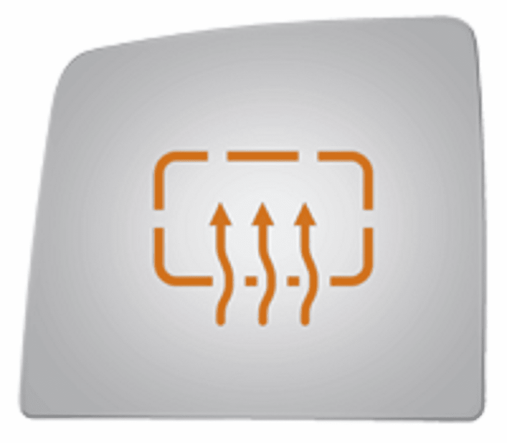 Toyota Tundra 2011 2012 2013 2014 Driver Side Heated Mirror Glass