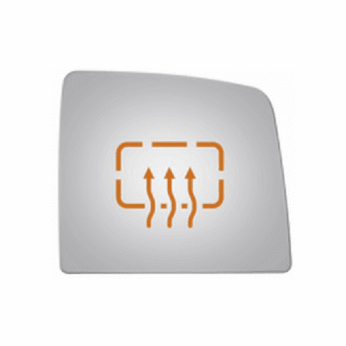 Toyota Tundra 2018 Passenger Right Side Mirror Glass Heated