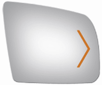 Toyota Tundra 2018 Passenger Right Side Mirror Glass Signal