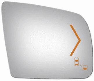 Toyota Tundra 2019 Passenger Right Side Mirror Glass Signal Blind Spot