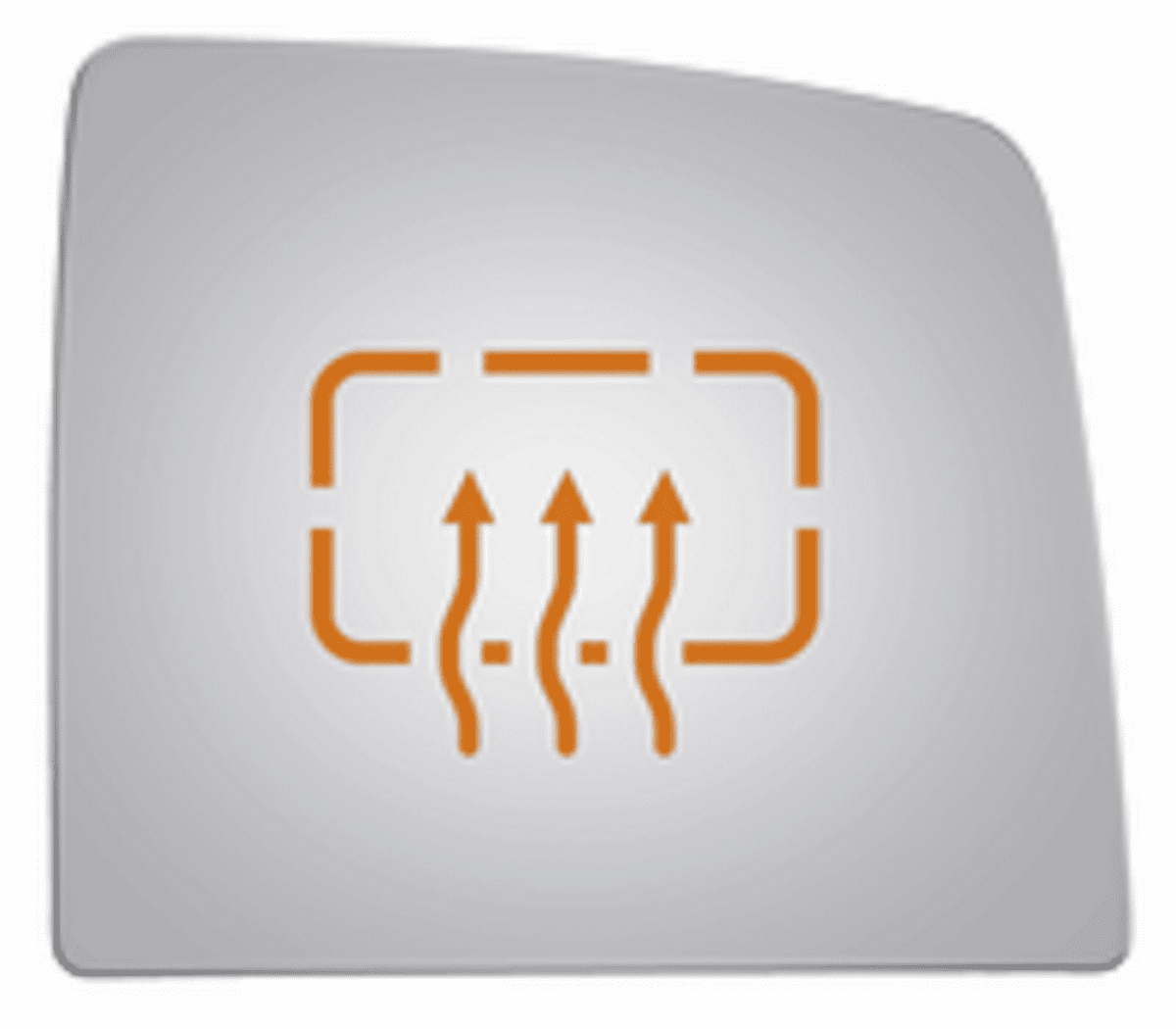 Toyota Tundra Pickup 2015 Passenger Side Mirror Glass Heated 