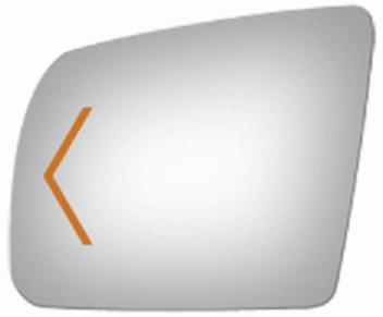 Toyota Tundra Pickup 2019 Driver Left Side Mirror Glass Signal