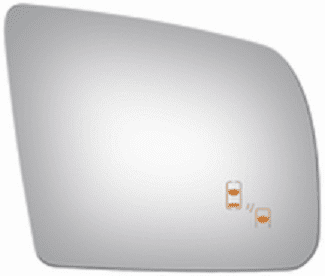 Toyota Tundra Pickup 2019 Passenger Right Side Mirror Glass Blind Spot