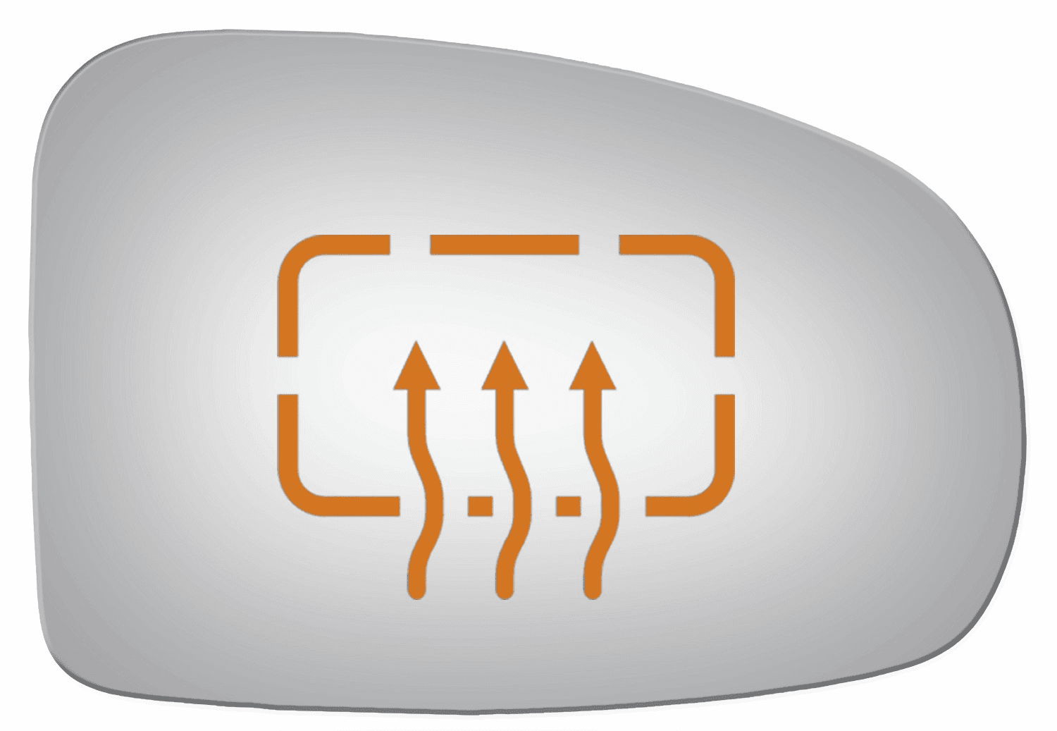 Toyota Venza 2012 2013 Passenger Side Heated Mirror Glass