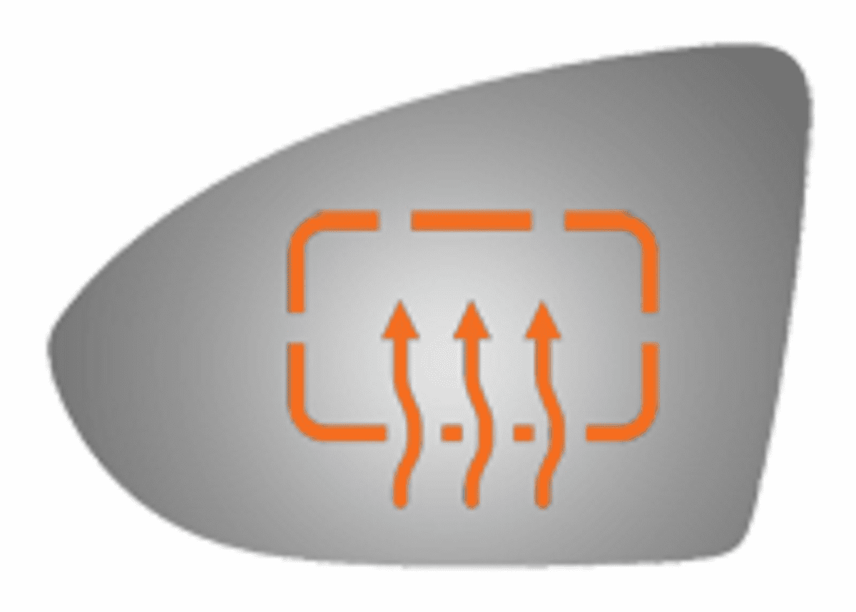 Volkswagen Golf 2017 Driver Left Side Mirror Glass