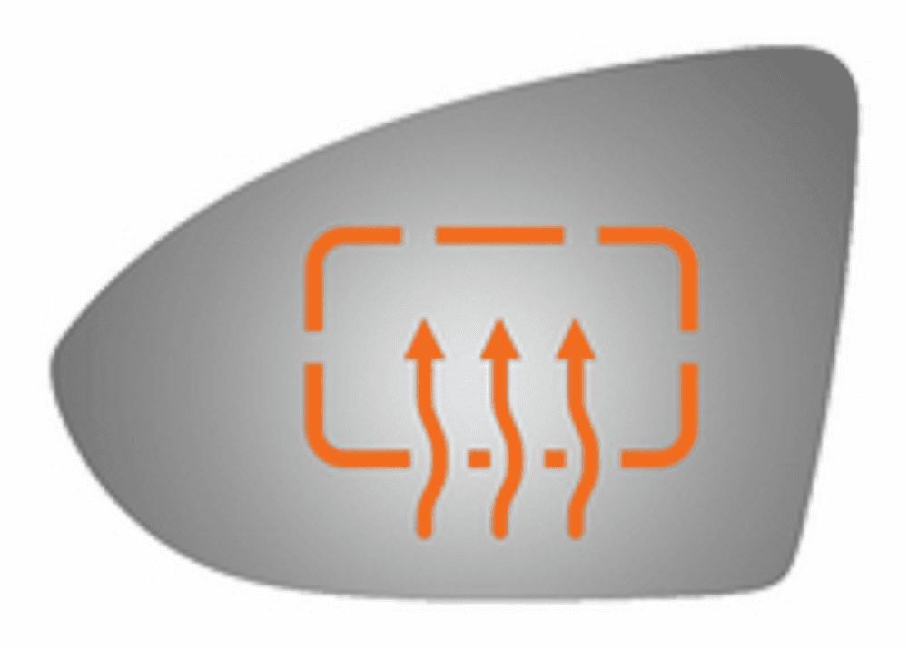 Volkswagen GTI 2015-2016 Driver Side Mirror Glass