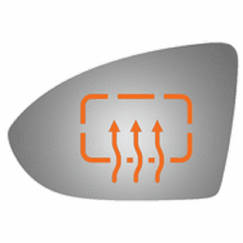 Volkswagen GTI 2017 Driver Side Mirror Glass