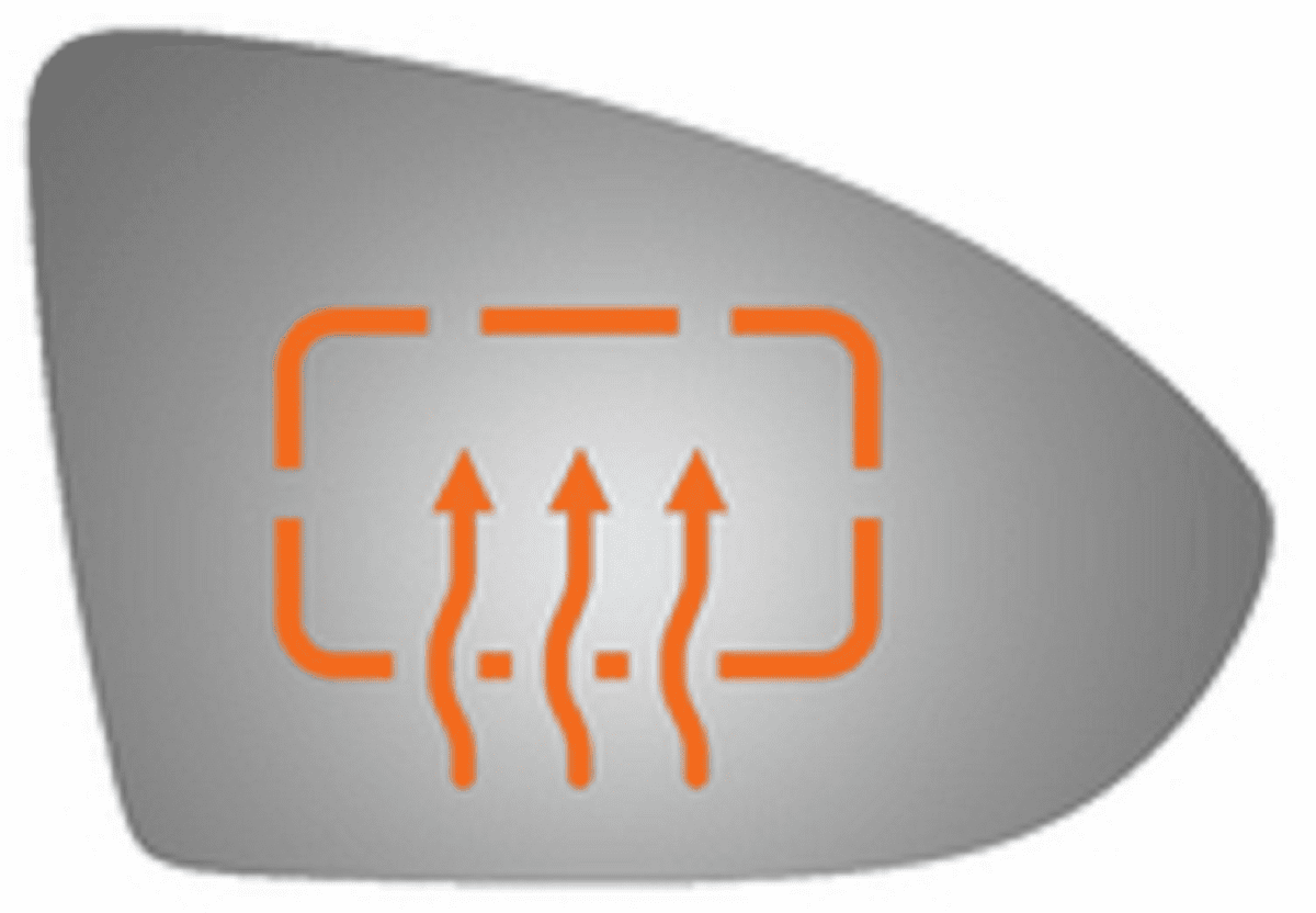 Volkswagen GTI 2017 Passenger Side Mirror Glass