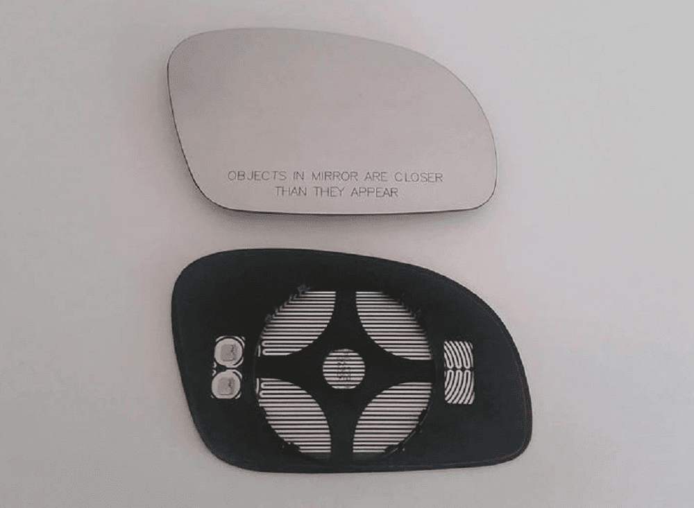 Volkswagen VW Beetle 2002 Passenger Side Heated Mirror Glass Clip-On