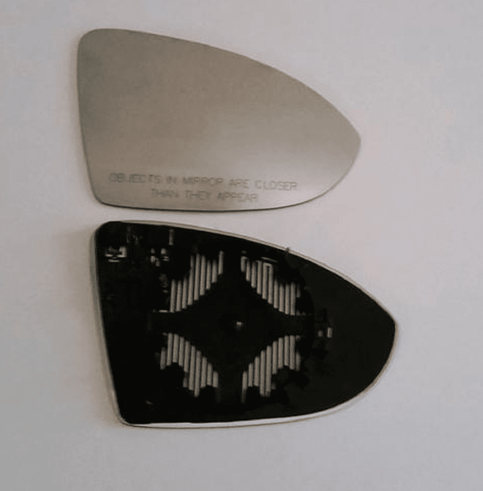 Volkswagen VW CC 2012 Passenger Side Heated Mirror Glass Clip-On