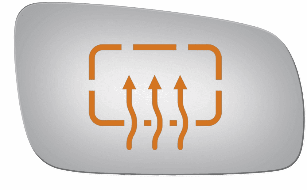 Volkswagen VW Golf 2005 Passenger Side Heated Mirror Glass 