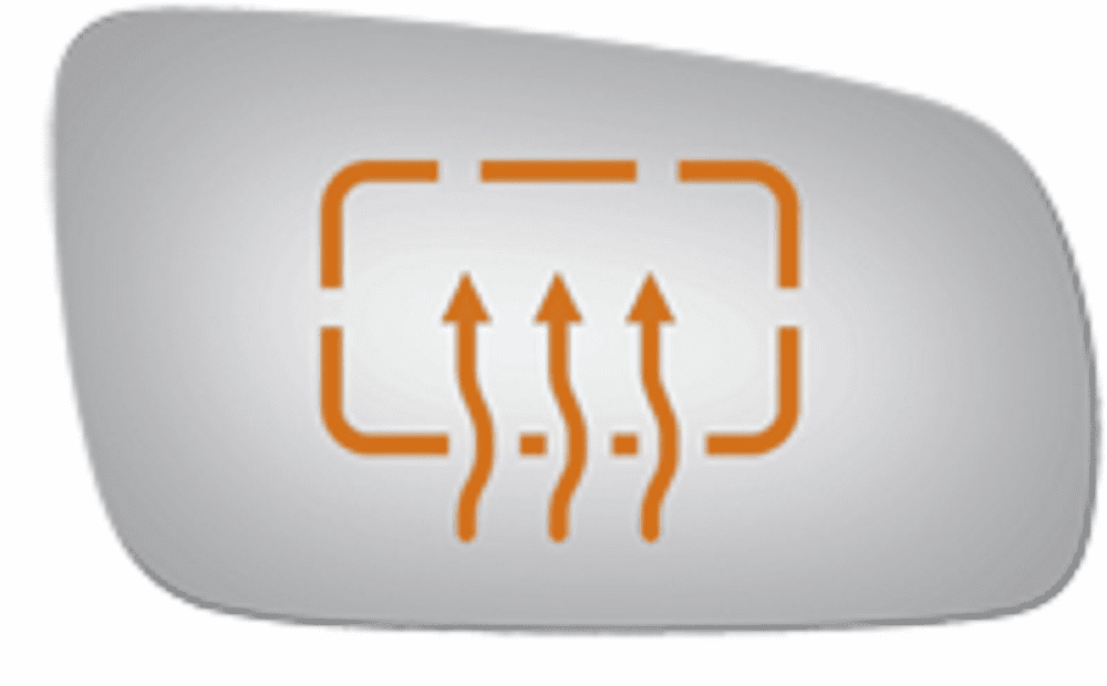 Volkswagen VW Passat 1998 Passenger Side Heated Mirror Glass