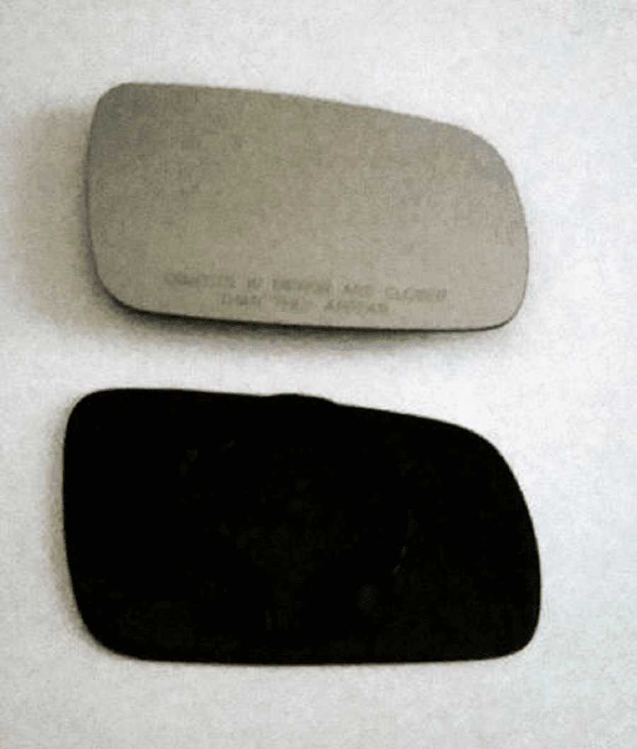 Volkswagen VW Passat 1998 Passenger Side Mirror Glass Clip-On