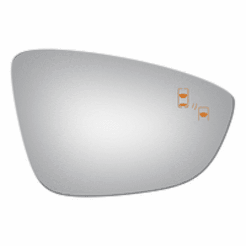 Volkswagen VW Passat 2018 Passenger Side Mirror Glass W/Blind Spot