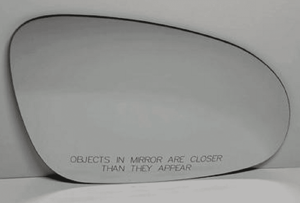 Volkswagen VW Rabbit 2008 Passenger Side Mirror Glass
