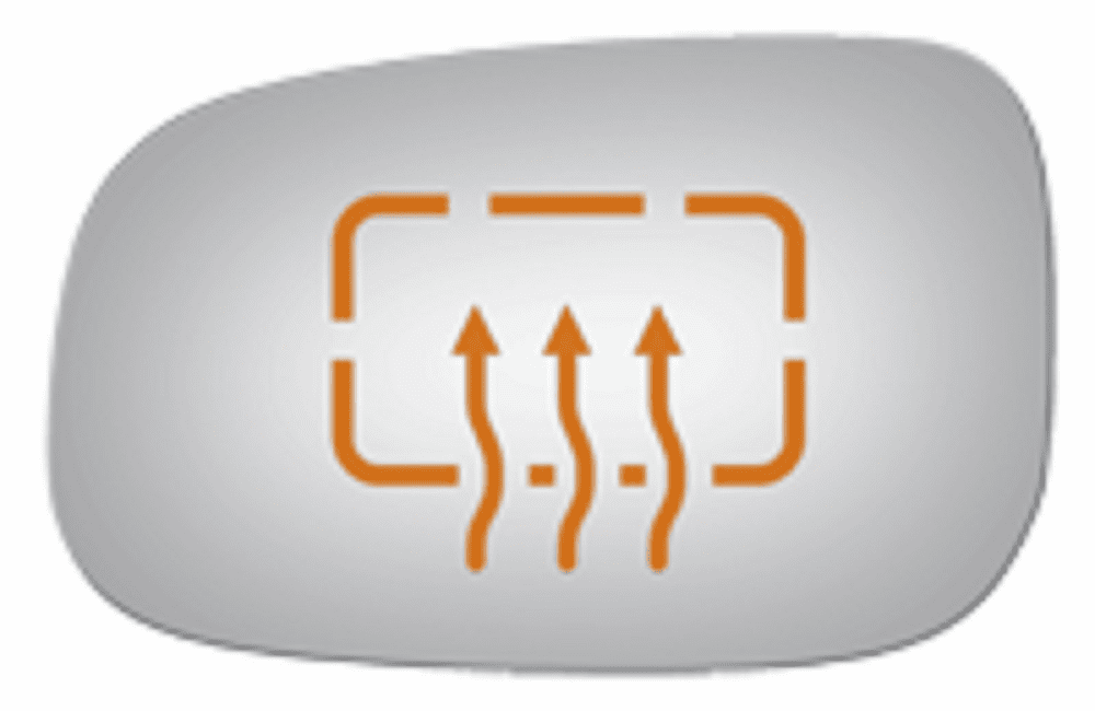 Volvo S40 2010 Driver Side Heated Mirror Glass 