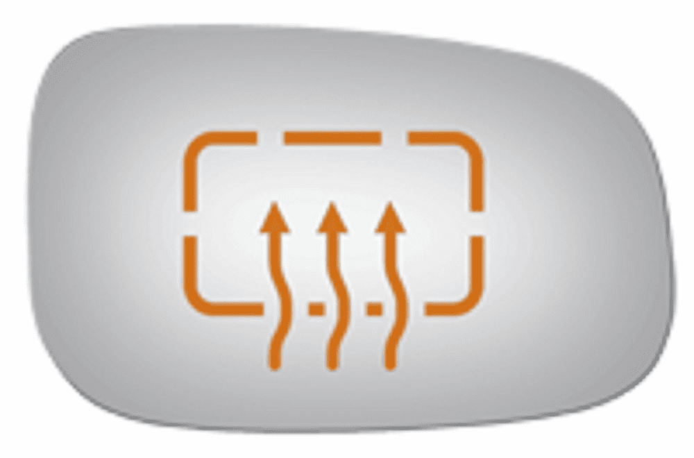 Volvo S80 2009 Passenger Side Heated Mirror Glass