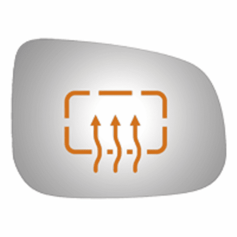 Volvo S80 2016 Passenger Side Heated Mirror Glass