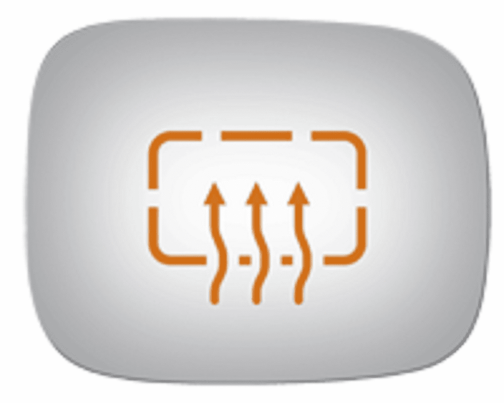 Volvo V70 2009 Passenger Side Heated Mirror Glass