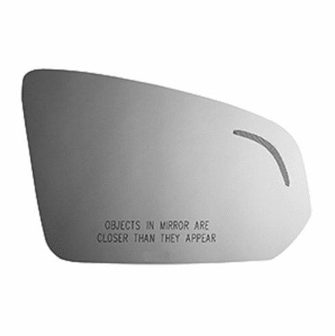 Volvo V90 2018 2019 2020 2021 Right Passenger Side Mirror Glass with Blind Spot & Cross Path Icons