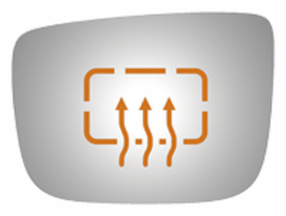 Volvo XC60 2010 Driver Side Heated Mirror Glass 