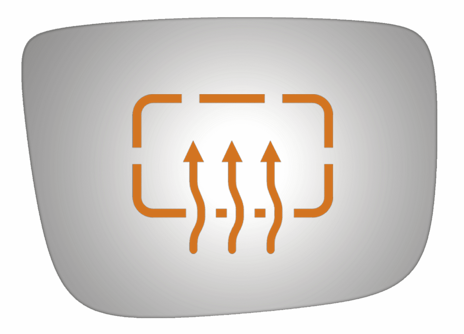 Volvo XC60 2010 Passenger Side Heated Mirror Glass 