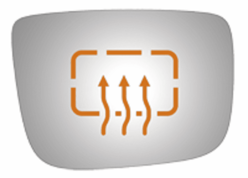 Volvo XC60 2011 Passenger Side Heated Mirror Glass 