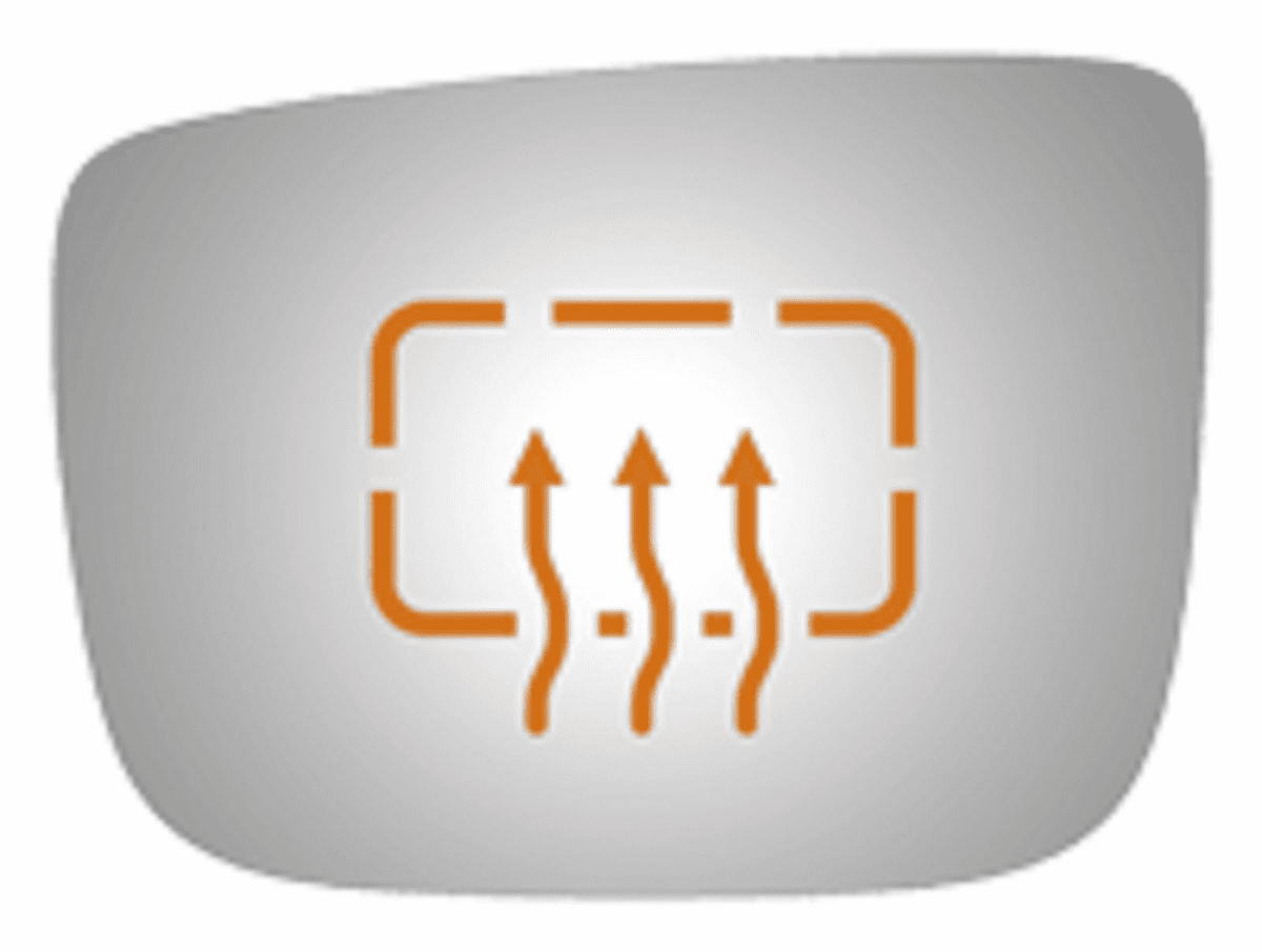 Volvo XC60 2015 Driver Side Mirror Glass Heated 