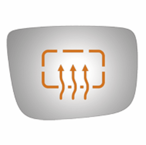 Volvo XC60 2016 Passenger Side Mirror Glass Heated 