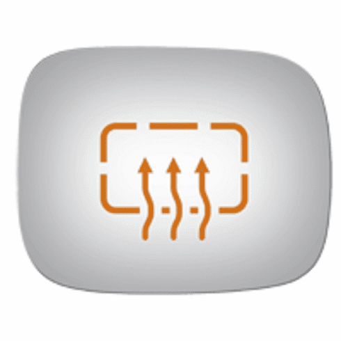 Volvo XC70 2010 Passenger Side Heated Mirror Glass 