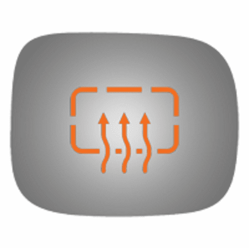 Volvo XC70 2012 Passenger Side Heated Mirror Glass 