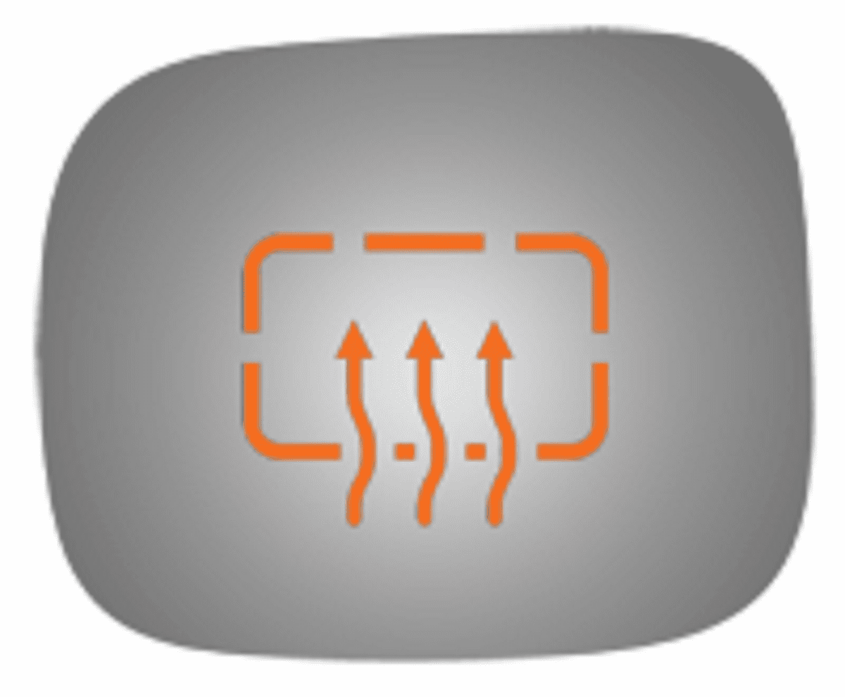 Volvo XC70 2016 Driver Left Side Mirror Glass Heated  