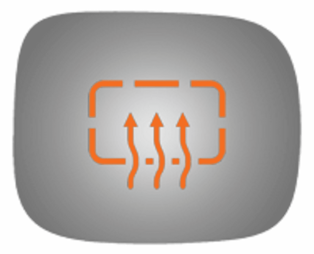 Volvo XC70 2016 Passenger Right Side Mirror Glass Heated