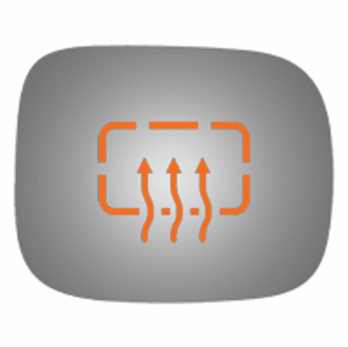 Volvo XC70 2016 Passenger Right Side Mirror Glass Heated