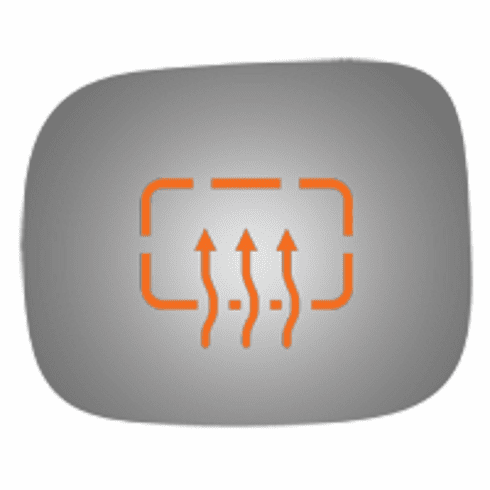 Volvo XC90 2012 Driver Side Heated Mirror Glass