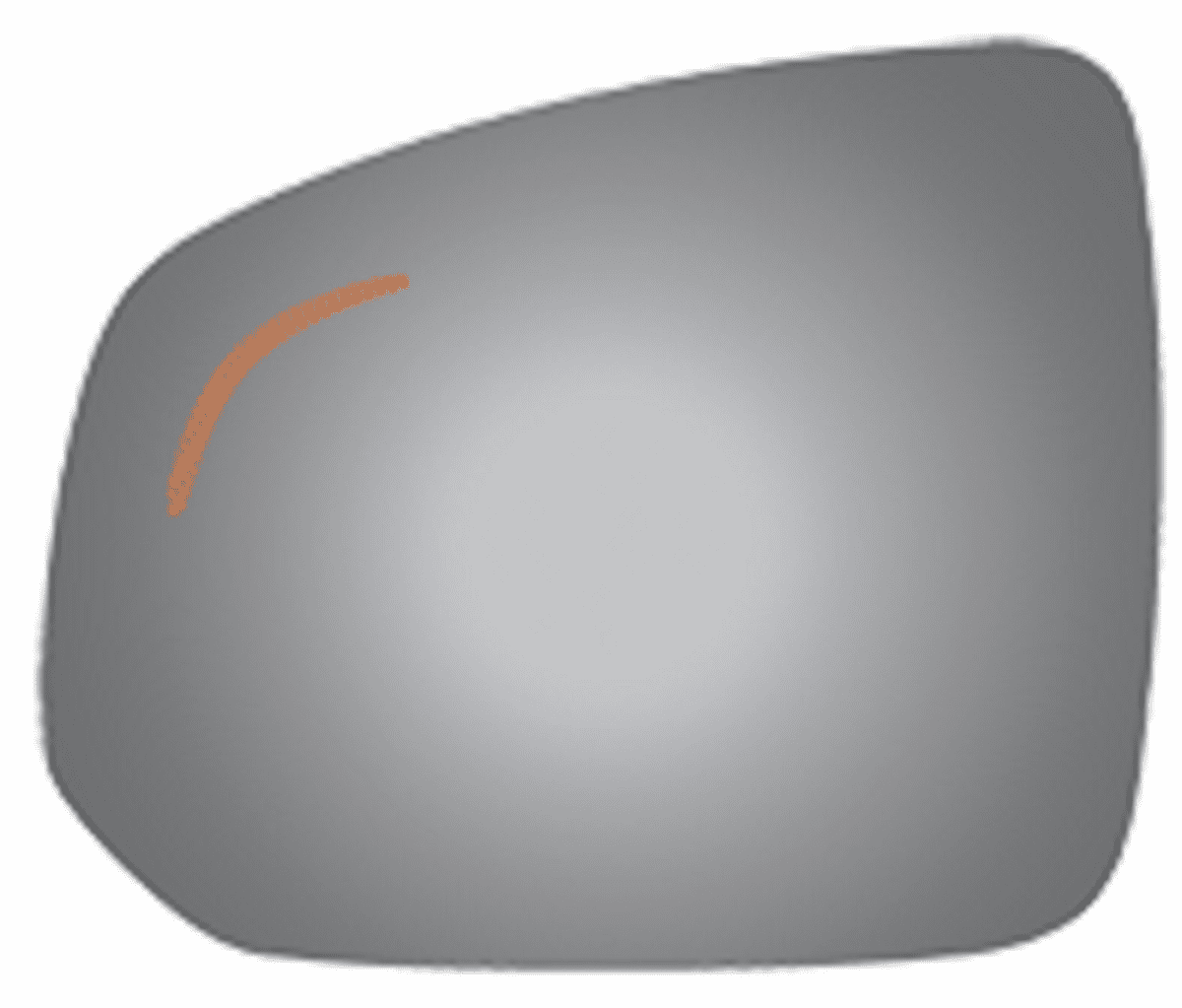 Volvo XC90 2016 2017 2018 2019 2020 2021 2022 Left Driver Side Mirror Glass with Blind Spot & Cross Path Icons