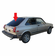 1980-1982 Toyota Tercel Rear Back Window Glass Replacement 