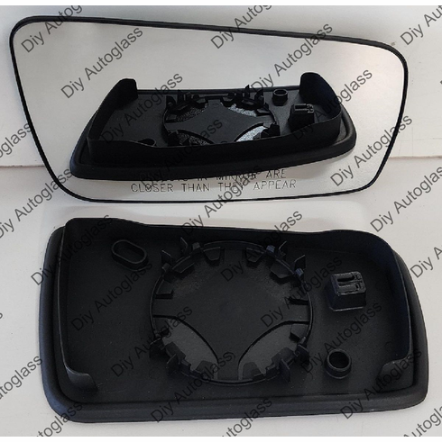 2005-2009 Ford Mustang Passenger Side Mirror Glass W/Backing Plate
