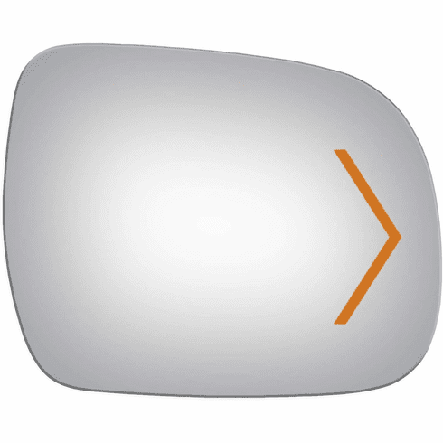 2006-2010 Toyota Sienna Passenger Right Side Mirror Glass W/ Signal