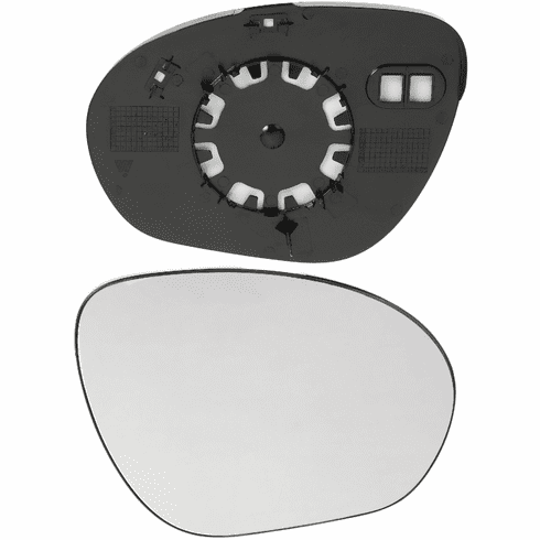 2009-2014 Nissan Cube /Juke Passenger Side Mirror Glass w/Back Plate