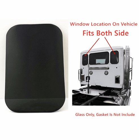 2012-2025 Peterbilt 579 Passenger Side Rear Back Glass Right Window