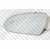 2016-2019 Kia Optima Driver Side Mirror Glass W/Backing Plate