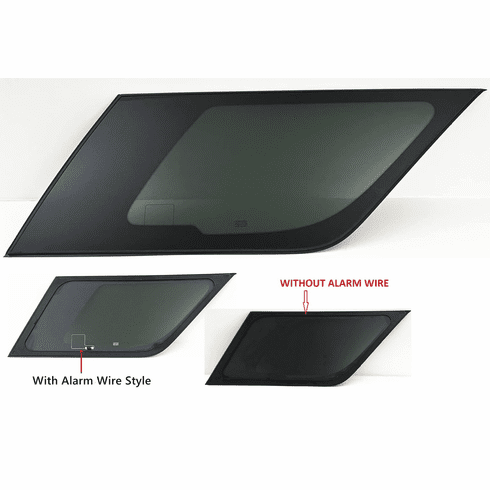 2021-2025 Chevrolet Tahoe Passenger Right Side Quarter Window Glass